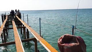 Джемете пирс и рыбалка с него 12.10.2018