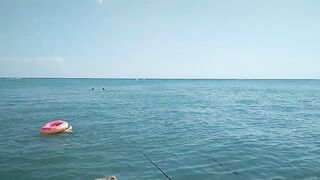 Джубга, три дня море отдых и рыбалка у берега