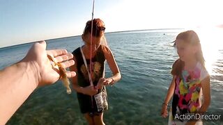 Небуг: горбыль у пляжа и прибрежный рокфишинг