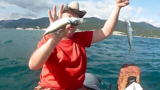 Новороссийск, Чёрное море 13.07.2019 как ловили и где