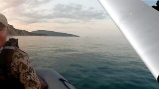 Новороссийск, Чёрное море 13.07.2019 как ловили и где