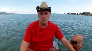 Новороссийск, Чёрное море 13.07.2019 как ловили и где