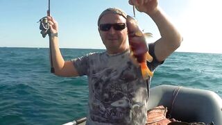 Новороссийск, Чёрное море 13.07.2019 как ловили и где