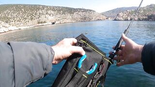 Балаклава - спокойная рыбалка у набережной и выход к свалу