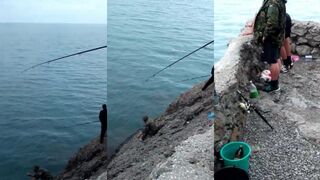 Судак и Новый Свет - рыбалка на 20 крючков у берега