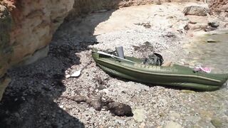 Мыс Тарханкут, Окуневка: один на каяке, август 2020