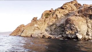 Партенит, Крым. Карась в сентябре у берега