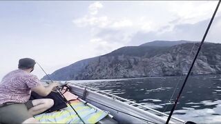 Партенит, Крым. Карась в сентябре у берега