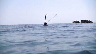 Понизовка, Крым подводная охота у береговой бровки