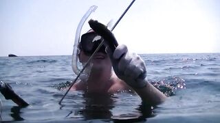 Понизовка, Крым подводная охота у береговой бровки