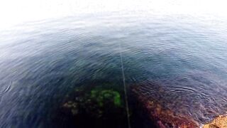 Симеиз, Крым ночной трофей и точки у камней