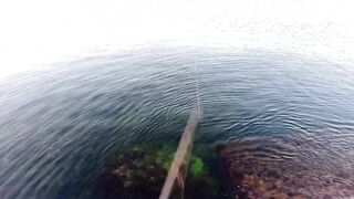 Симеиз, Крым ночной трофей и точки у камней