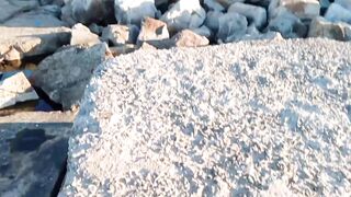 Симеиз, Крым ночной трофей и точки у камней