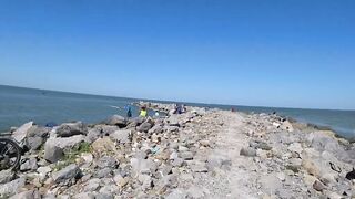 Ейск, Азов. Рыбалка у косы и городской набережной