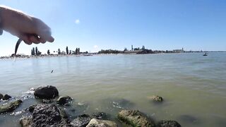 Ейск, Азов. Рыбалка у косы и городской набережной