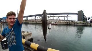 Туапсе, Чёрное море морская рыбалка у берега