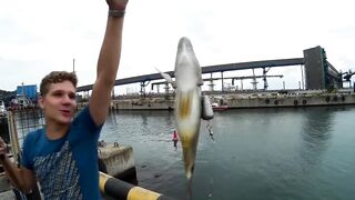 Туапсе, Чёрное море морская рыбалка у берега