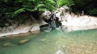 Хоста, Сочи каньон Белые скалы как пройти и где кидать