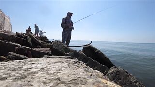 Должанская коса, Азов рыбалка и прогулка вдоль косы