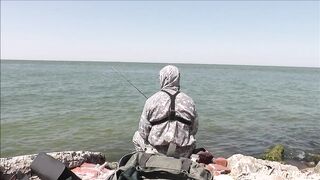 Должанская коса, Азов рыбалка и прогулка вдоль косы