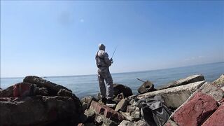 Должанская коса, Азов рыбалка и прогулка вдоль косы