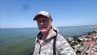 Должанская коса, Азов рыбалка и прогулка вдоль косы