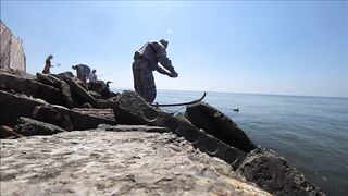 Должанская коса, Азов рыбалка и прогулка вдоль косы