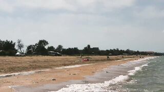 Голубицкая, Азов - дикий кемпинг и рыбалка у кромки