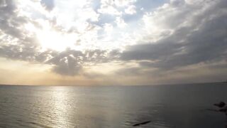 Оленевка - короткая рыбалка у берега 10.10.2018