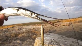 Оленевка - короткая рыбалка у берега 10.10.2018