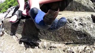 Форос: рыбалка с волнореза и креветка на насадку