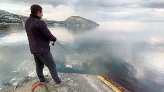 Гурзуф, Крым береговая рыбалка в мае 2022