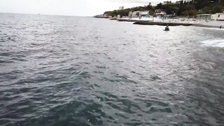 Мисхор, Крым сентябрьская рыбалка у берега улов слабый