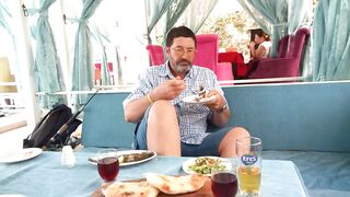 Чамьюва, Турция. Рыбалка у берега в 2018