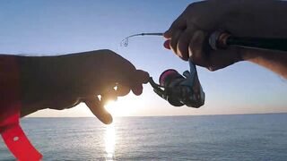 Кириш, Турция ультралайт у берега кто ловил рокфишинг