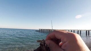 Кириш, Турция ультралайт у берега кто ловил рокфишинг