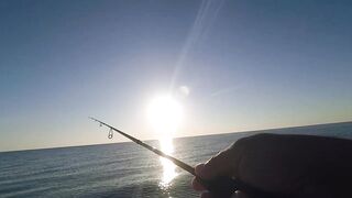 Кириш, Турция ультралайт у берега кто ловил рокфишинг