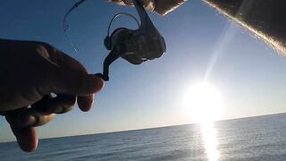 Кириш, Турция ультралайт у берега кто ловил рокфишинг