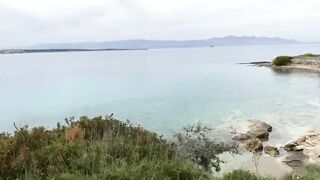 Дальян, Турция - рыбалка на Эгейском море у береговой кромки