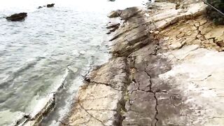 Дальян, Турция - рыбалка на Эгейском море у береговой кромки