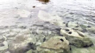 Дальян, Турция - рыбалка на Эгейском море у береговой кромки