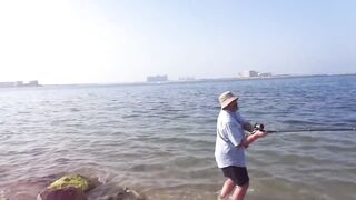 Рас-эль-Хайма, ОАЭ: морская рыбалка у береговой кромки