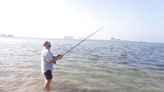 Рас-эль-Хайма, ОАЭ: морская рыбалка у береговой кромки