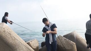 Umm Al Quwain (Умм-эль-Кайвайн) снаппер на раздаче как ловили