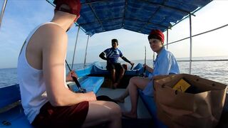 Шри-Ланка, открытое море. Морепродукты и мопедная прогулка