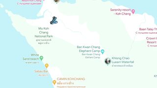 Ко Чанг - высадили на острове, береговая рыбалка весь день