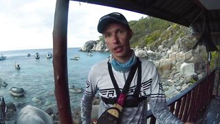 Ко Тао, Таиланд групперы с берега на отпуске чем брали