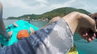 Ко Тао, Таиланд групперы с берега на отпуске чем брали