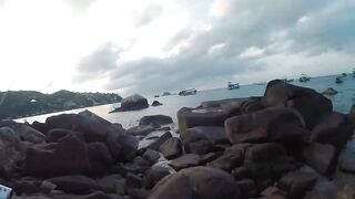 Ко Тао, Таиланд групперы с берега на отпуске чем брали