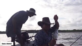 Serangan Bay (залив Серанган), Bali (Бали) рыбалка у берега